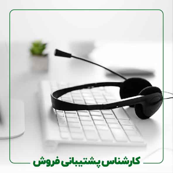 کارشناس پشتیبان فروش